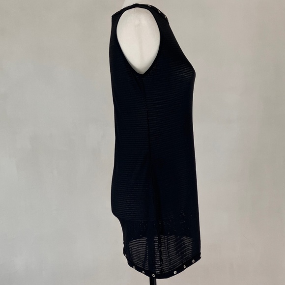 SHAN BLACK MESH & GROMMETS COVERUP - Picture 8 of 13